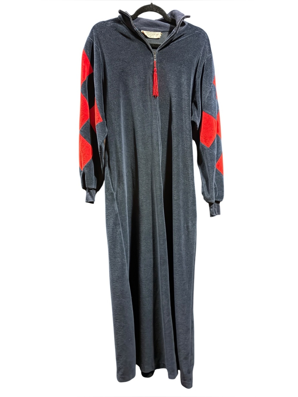 Vintage David Brown Velour Lounger
